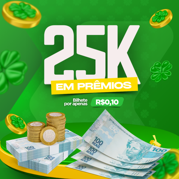 25K EM PRÊMIOS